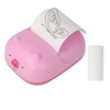 Mini imprimante de poche Imprimante thermique portable Photo Photo Memo List Imprimante de reçus BT Connexion sans fil 200 dpi avec 1 rouleau de papier thermique Compatible avec Android iOS
