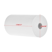 Mini imprimante thermique portable + 10 rouleaux de papier de reçu thermique
