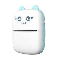 Mini imprimante thermique portable sans fil BT 200dpi étiquette photo mémo mauvaise question impression avec câble USB