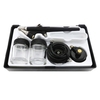 Mini kit de brosse à air à simple action Siphon Feed 0, 8 mm Pistolet à peinture Kit de brosse à air avec tuyau 2 cc Fluide Tasses Outil de pulvérisation pour peinture corporelle Maquillage Art Modèle Tatouage Manucure Nail Beauté Décoration de gâ