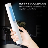 Mini lampe UVC Portable UVC LED Light Rechargeable Ultraviolet Light Electric UVC Light pour Home Hotel Travel Use