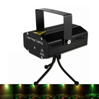 Mini LED Projecteur Laser Red & Green Scène effet de scène avec trépied