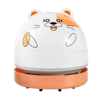 Mini machine à outils de nettoyage de bureau pour nettoyeur de poche Design Panda Bouche de Sunction plate / à commande USB / Cellule rechargeable haute capacité 1200mAh intégrée pour le nettoyage de canapé de clavier de bureau Utilisation"idien