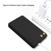 Mini machine de soudage par points réglable à 6 vitesses 5000mAh Machine de soudage domestique avec dispositif de charge avec interface de type C pour feuille de nickel de batterie au lithium Blanc