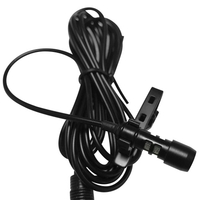 Mini microphone à pince Clipper Microphone à condensateur Mic pour l