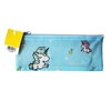 Mini mignon PVC stylo crayon sac dessin animé dossier dossier maille cosmétique