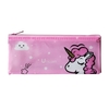 Mini mignon PVC stylo crayon sac dessin animé dossier dossier maille cosmétique