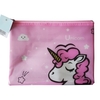 Mini mignon PVC stylo crayon sac dessin animé dossier dossier maille cosmétique