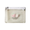 Mini mignon PVC stylo crayon sac dessin animé dossier dossier maille cosmétique