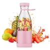 Mini mixeur électrique portable 300 ml Juicer Cup 6 lames pour smoothie milkshake jus bébé nourriture batterie rechargeable intégrée pour voyage sport cuisine bureau extérieur