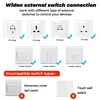 Mini module de commutateur intelligent Wi-Fi avec APP/télécommande vocale Prise en charge de la synchronisation/compte à rebours/fonction de partage d