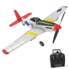 Mini Mustang P-51D 761-5 RC Avion 2.4GHz 4CH 6 axes Gyro Gliding Aircraft Flight Toys One-Key U Turn 3 Modes de vol pour débutant