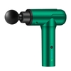Mini pistolet de massage à percussion USB Thérapie par percussion profonde Pistolet de massage fascia haute puissance Masseur musculaire 6 vitesses réglables avec 6 têtes de massage