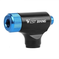 Mini pompe de vélo de gonflage de CO2 Gonflage de pneu super rapide Pompe de vélo portable Tube de pneu en alliage d