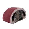 Mini ponceuse à bande affûteuse de bords électrique avec établi réglable 7 vitesse variable 10 bandes abrasives ponçage polissage rectifieuse pour bois acrylique métal