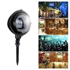 Mini projecteur AC85V-240V 5W LED avec télécommande Contrôle la vitesse prise en charge Minuterie réglable Réglage de l