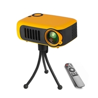Mini projecteur portatif TRANSJEE A2000 Projecteur vidéo de cinéma maison de résolution de 1080 * 240P de 800 lumens soutenu par 1080P