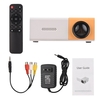 Mini projecteur vidéo portable de 400 lumens avec haut-parleur et télécommande intégrés