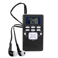 Mini radio FM stéréo portative de DSP avec la lanière d