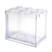 Mini réservoirs de poissons Aquarium de rangées Réservoirs empilables Réservoirs d