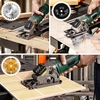 Mini scie circulaire 4.8Amp scie circulaire compacte 3700RPM avec règle d