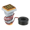 Mini Square Digital Volt-ammeter Voltammeter Ammeter Voltmeter Double LED Display Voltage & Current Meter Indicator Monitor AC Panel Meter AC60-500V AC0-100A