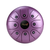 Mini tambour à langue en acier 5, 5 pouces Muslady