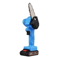 Mini tronçonneuse à main sans fil tronçonneuse 4 pouces 24V tronçonneuses électriques