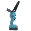 Mini tronçonneuse sans fil Petite tronçonneuse à bois (batterie bleue AU Plug 1)