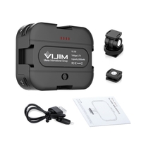 Mini vidéo LED VIJIM VL100C 6W CRI95 3200K-6500K gradable en continu