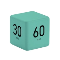 Minuterie cubique Gestion du temps Étudiants Apprentissage Minuterie Affichage LED Opération simple 15/20/30/60 minutes Rappel du compte à rebours pour l
