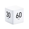 Minuterie cubique Gestion du temps Étudiants Apprentissage Minuterie Affichage LED Opération simple 15/20/30/60 minutes Rappel du compte à rebours pour l