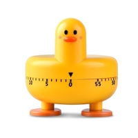 Minuterie mécanique de cuisine étudiants Mini belle apparence de canard rappel de temps rotatif