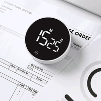 Minuterie MIIIW Timing de rotation Luminosité sonore réglable Magnétique à l