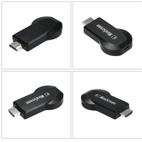 MiraScreen WiFi Display Receiver 1080P Audio et vidéo DLNA Airplay Miracast Display Dongle + DIY Tri Fidget Spinner