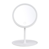 Miroir de maquillage rond rechargeable avec interrupteur d