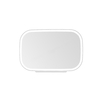 Miroir pare-soleil de voiture avec lumières LED maquillage miroir cosmétique miroir de courtoisie réglable sur écran tactile automobile miroir de maquillage