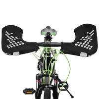 Mitaines de guidon de vélo de montagne Moto Couvertures thermiques coupe-vent Réchauffeur de poignée de vélo réfléchissant