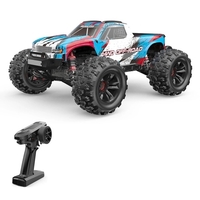 MJX 16208 2.4Ghz 45 KM/H haute vitesse 1/16 hors route RC camions moteur sans brosse 4WD véhicule course escalade voiture RC