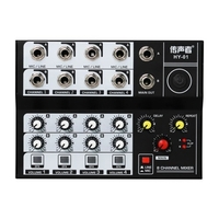 Mélangeur audio portable USB multifonctionnel à 8 canaux