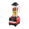 Mélangeur multifonctionnel pour smoothie milkshake presse-agrumes broyeur à glace broyeur à grains électrique 4500W 15 vitesses de rotation,  prise ue rouge