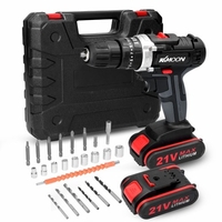 Ménage 3in1 Multifonction Perceuse Électrique Mini Tournevis Rotation Façons Réglage 25 Vitesses de Couples Réglable
