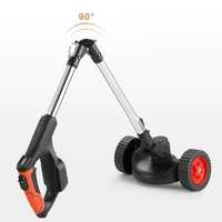 Ménage LED affichage numérique tondeuse à gazon électrique Portable sans fil coupe gazon maison jardin pliant coupe élagage Machine