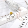 Mode Alliage Cristal Goutte Pendentif Boucles D