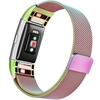 Mode en acier inoxydable aimant 2 grande taille petite bande de montre de remplacement