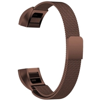 Mode en acier inoxydable aimant 2 grande taille petite bande de montre de remplacement