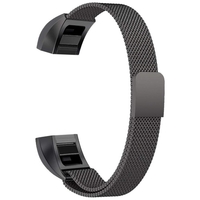 Mode en acier inoxydable aimant 2 grande taille petite bande de montre de remplacement