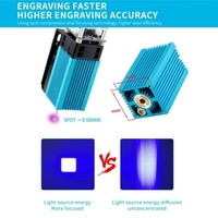 Module laser 40W LD + FAC 5.5W 450nm graveur de coupe rapide de haute précision laser continu