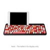 Mofii 2.4G clavier sans fil souris Combo clavier et souris partageant un récepteur Interface USB 110 conception de fente de clé