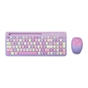 Mofii 2.4G clavier sans fil souris Combo clavier et souris partageant un récepteur Interface USB 110 conception de fente de clé